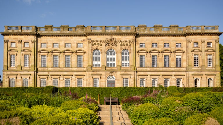 The East Front of the Northern College building at Wentworth Castle Gardens